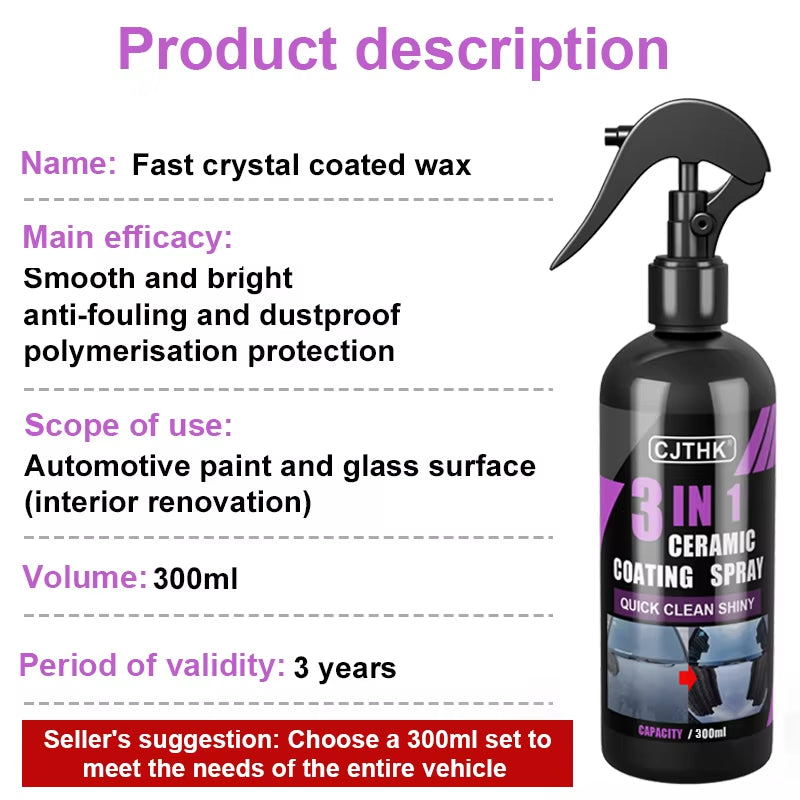 Crystal Hydrophobic Layer Polishing Paint